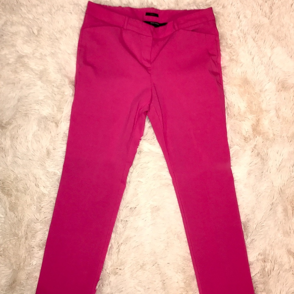 Hot pink dress pants